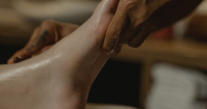 การดูแลสุขภาพเท้าด้วยสปา